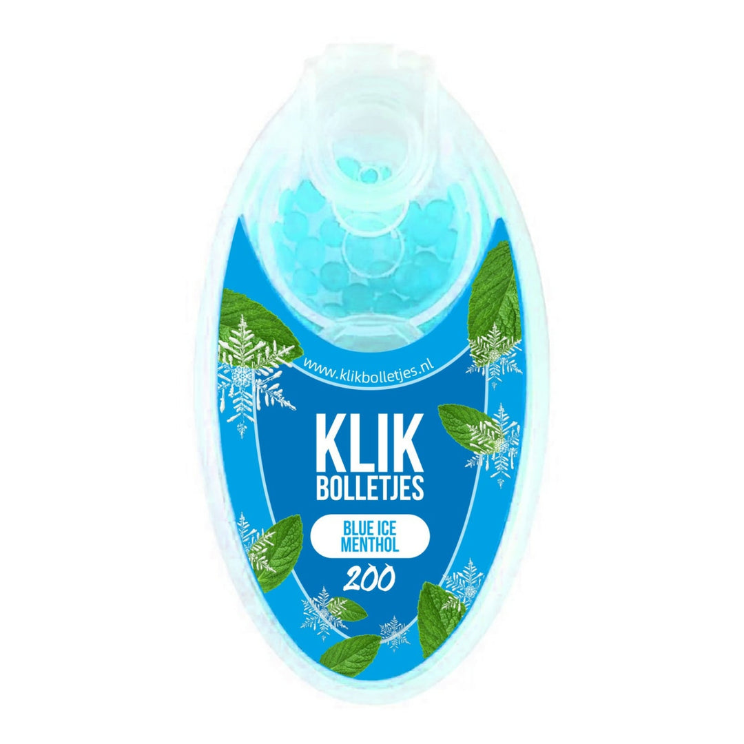 200 Klik Bolletjes Blue Ice Menthol