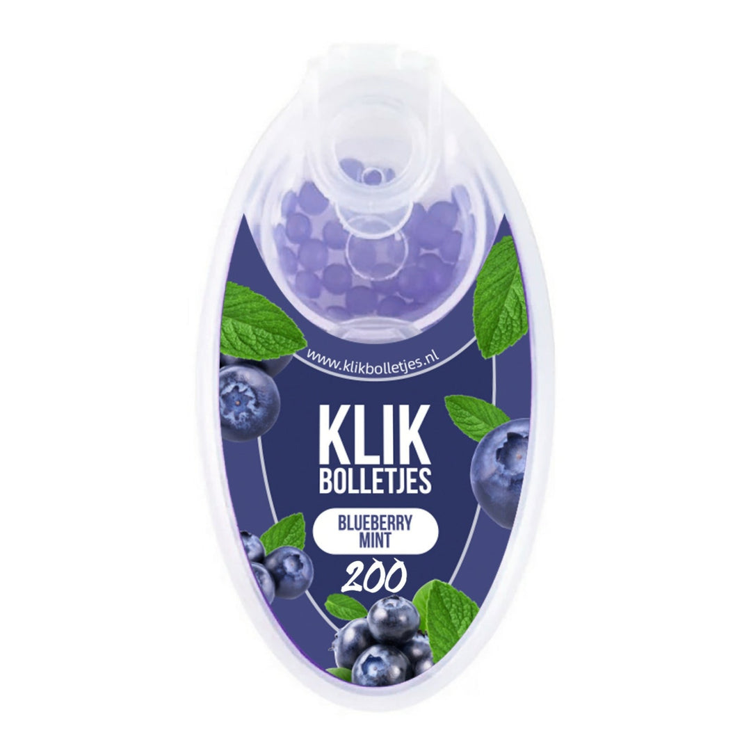 200 Klik Bolletjes Blueberry Mint