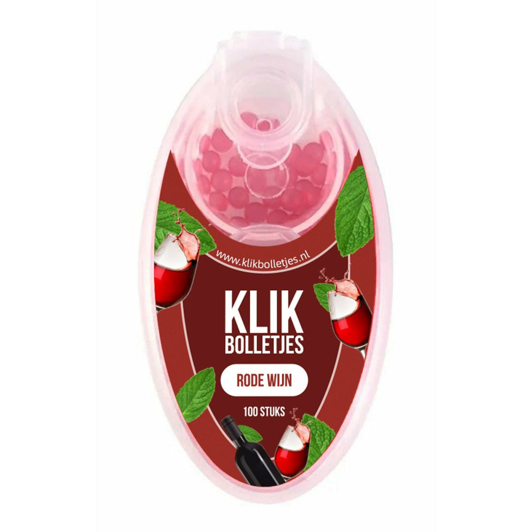 100 Klik Bolletjes Rode Wijn