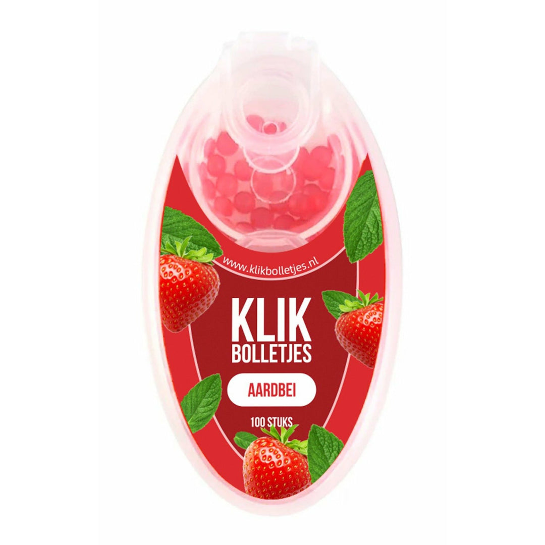 100 Klik Bolletjes Aardbei