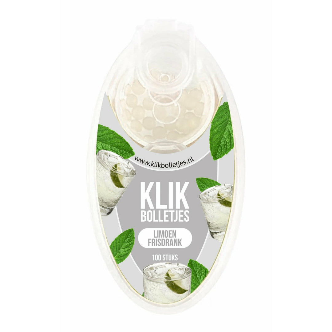 100 Klik Bolletjes Limoen Frisdrank/7up