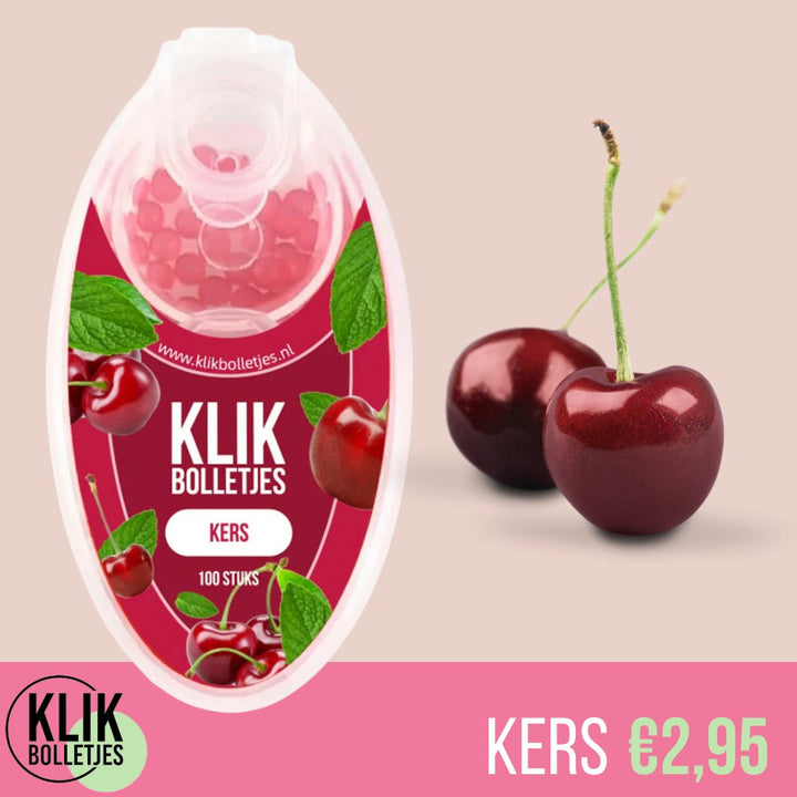 100 Klik Bolletjes Cherry Ice